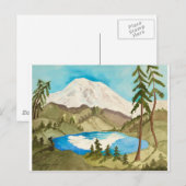 Bergreflectie Briefkaart (Voorkant / Achterkant)