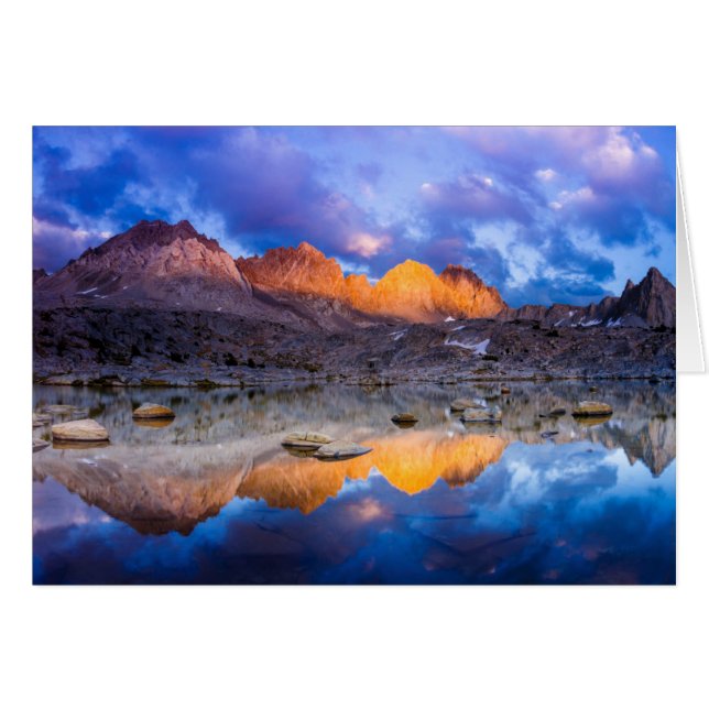 Bergreflectie, Californië (Voorkant Horizontaal)
