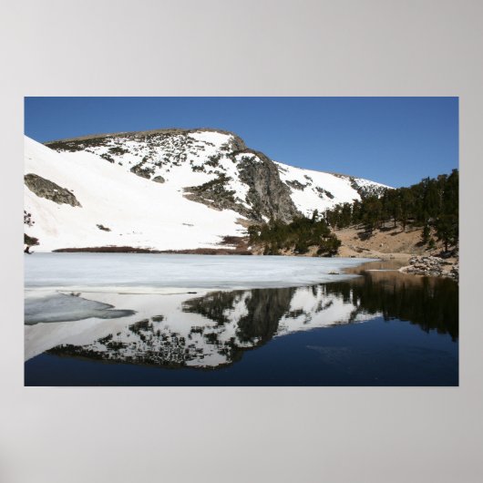 Bergreflectie Poster (Voorkant)