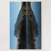 Bergreflecties in het meer, 1014 stuks legpuzzel (Verticaal)