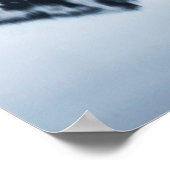 Bergreflecties, Noorwegen Poster (Hoek)