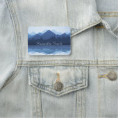 Bergreflecties Ontwerpnaamtag Naamplaatje (In situ)