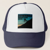 bergrijping in bergafwaarts trucker pet (Voorkant)