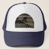 bergrijping in bergafwaarts trucker pet (Voorkant)