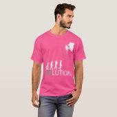 Bergrotsklimmer Boulder-bergen Klimmen T-shirt (Voorkant volledig)