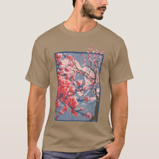 Bergroze Sakura-boom Cherry B T-shirt