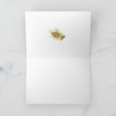 Bergscène, blanco binnenin feestdagen kaart (Binnen)