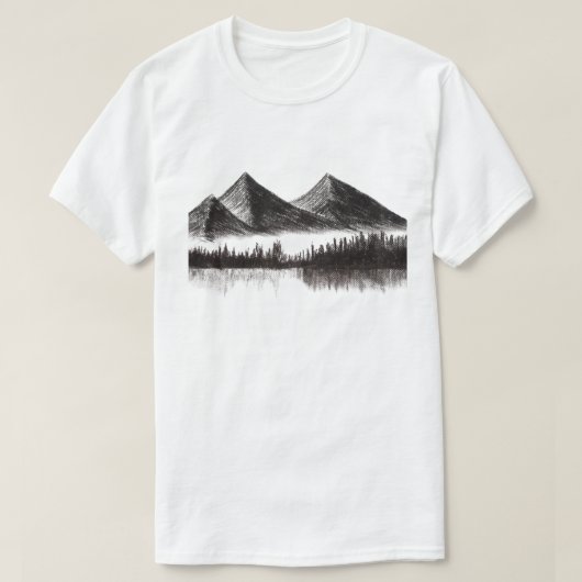 bergschets t-shirt (Design voorkant)