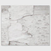 Bergschors Witte Rustige Land Woodland Cadeaupapier (Vlak)