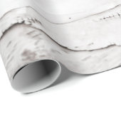 Bergschors Witte Rustige Land Woodland Cadeaupapier (Rol Hoek)