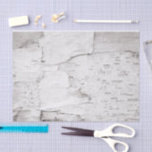 Bergschors Witte Rustige Land Woodland Tissuepapier (Craft)