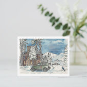 Bergschuilplaats Briefkaart (Staand voorkant)