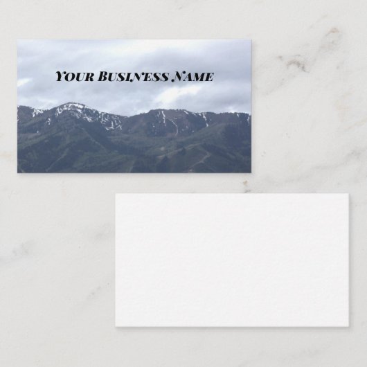 Bergse Visitekaartjes (Voorkant / Achterkant)