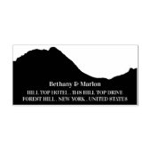 Bergsilhouet Zelfinktende Stempel (Design)