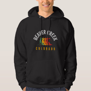 Bergskisporter Retro Skisport Hoodie