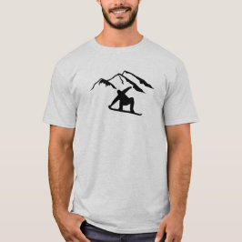 bergsnowboarden t-shirt