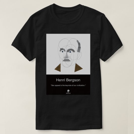 BERGSON HENRI T-SHIRT (Design voorkant)