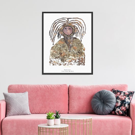 Bergspirits Canvas Afdruk (Insitu (Woonkamer))