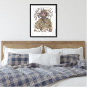 Bergspirits Canvas Afdruk (Insitu (Slaapkamer))