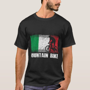 Bergsport, Italiaanse Vlag, Italiaanse Fiets T-shirt