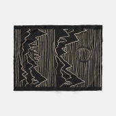 Bergsteiger Wintersport Snowboarden Mountain Al Fleece Deken (Voorkant (Horizontaal))