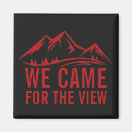 Bergsticker Minimaal Outdoor Design Magneet
