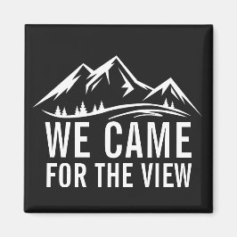 Bergsticker Minimaal Outdoor Design Magneet