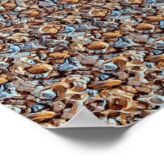 Bergstraal - Verborgen 3D-afdruk Poster (Hoek)