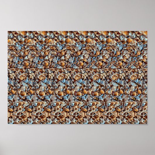 Bergstraal - Verborgen 3D-afdruk Poster (Voorkant)