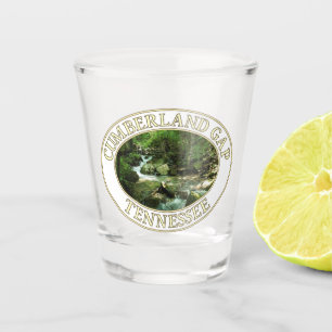 Bergstroom bij Cumberland Gap in Tennessee Shot Glas
