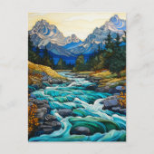 Bergstroom Briefkaart (Voorkant)