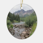 Bergstroom - Maroon Bells Keramisch Ornament (Links)