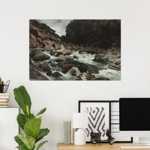 Bergstroom, Otira Gorge (1893) Poster