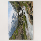 Bergstroom Schitterend Landschap Legpuzzel (Verticaal)