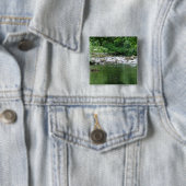 Bergstroom Vierkante Button 5,1 Cm (In situ)