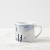 Bergtoestellen en skitoestellen espresso kop (Rechts)