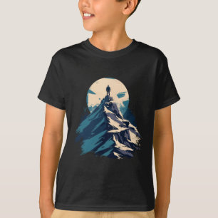 Bergtop Explorer Design - Klimmen En Natuur T-shirt