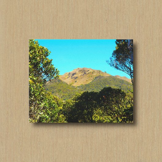 Bergtop Foto nr. 2 Canvasprint Canvas Afdruk
