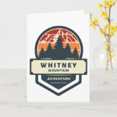 Bergtop klimmen en wandelen op Whitney Kaart (Gele Bloem)