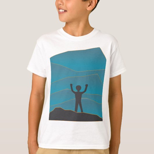 Bergtop T-shirt (Voorkant)