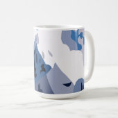 Bergtoppen Natuur Koffiemok (Voorkant rechts)