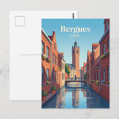 Bergues Frankrijk Briefkaart (Voorkant / Achterkant)