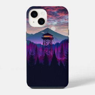 Berguitkijktoren Schermhoes 2 iPhone 14 Hoesje