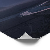 Bergvallei en Slingerende Rivier Poster (Hoek)