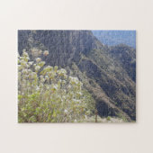 Bergvallei met Stille Bloemen Legpuzzel (Horizontaal)