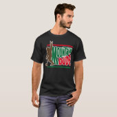 Bergventer Funny Big Foot Sasquatch T-shirt (Voorkant volledig)