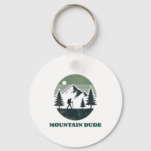 Bergventer Wandelen Sleutelhanger (Voorkant)