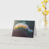 Bergvis Kaart (Gele Bloem)