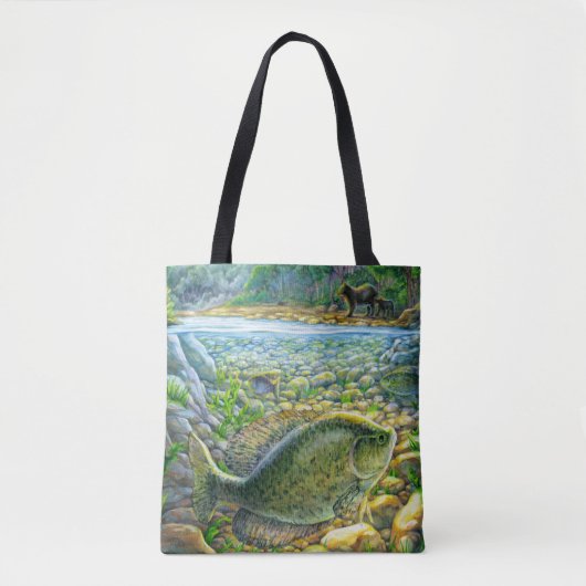 Bergvis Tote Bag (Voorkant)