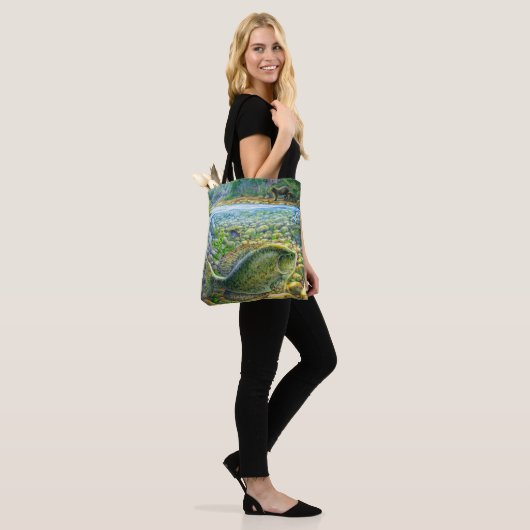 Bergvis Tote Bag (Op model)